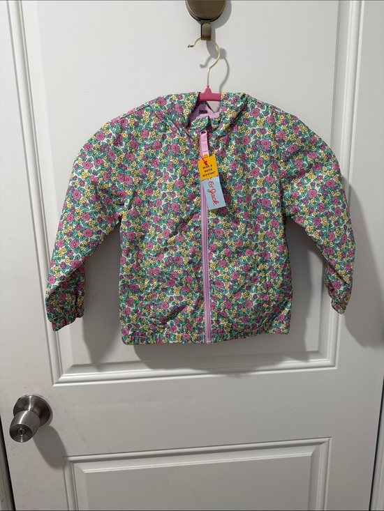 Cat & Jack Other - Girls Floral Lightweight Hooded Jacket - size 4T NWT